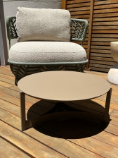 MESA DE CENTRO BONNA ALUMÍNIO 0,60  EXT 006