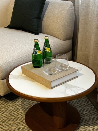 MESA DE CENTRO REDONDA 0,60 ATMO DESIGN REF 034